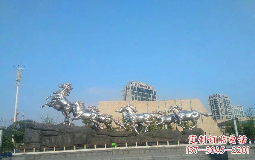三明不锈钢动物雕塑精美的艺术品