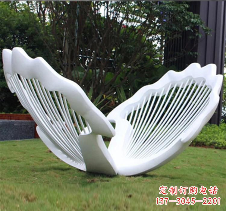 三明不锈钢贝壳雕塑艺术精品