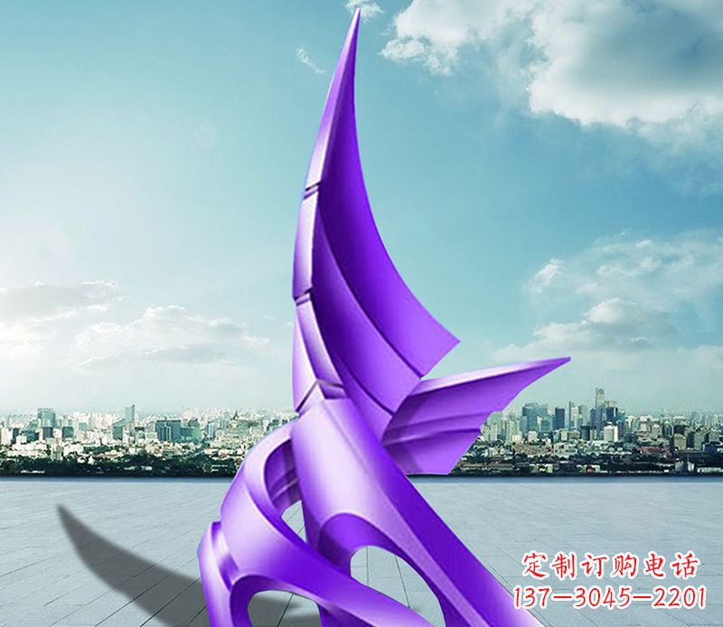 三明不锈钢船帆雕塑静谧的海洋美景