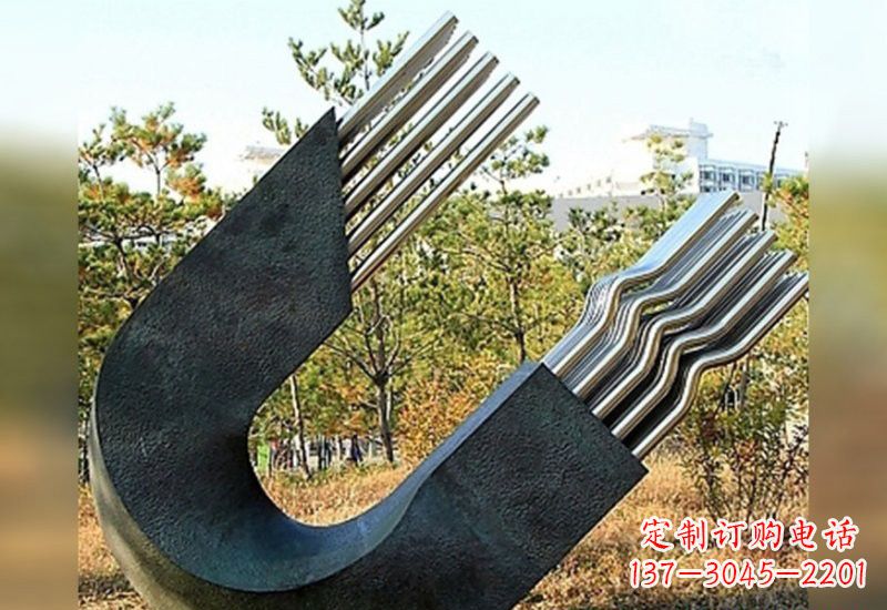 三明不锈钢磁铁雕塑绚丽多彩的艺术珍品