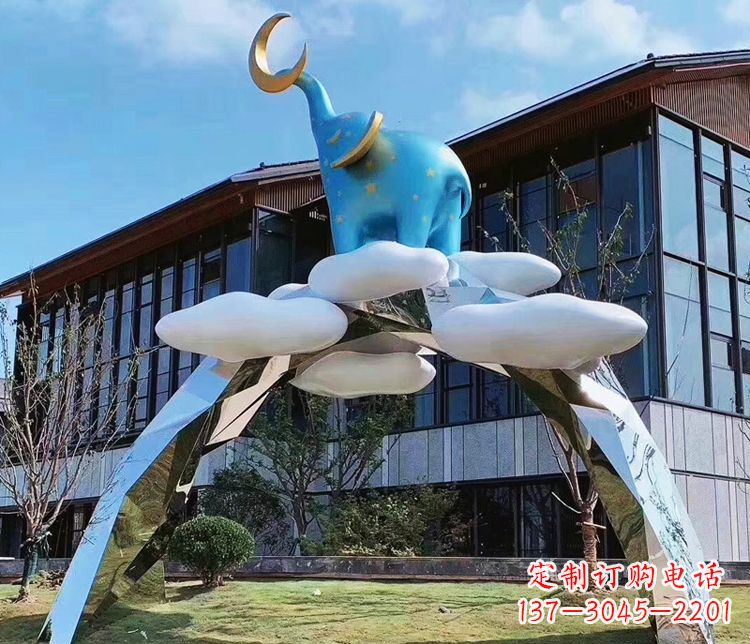 三明精美不锈钢拱门雕塑