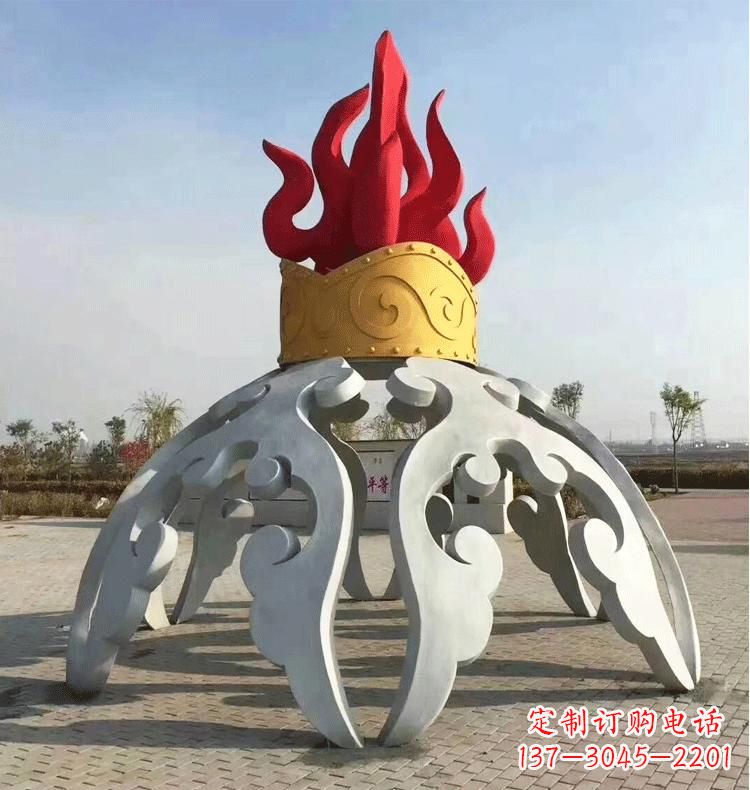 三明不锈钢拱门雕塑精致而又充满艺术气息