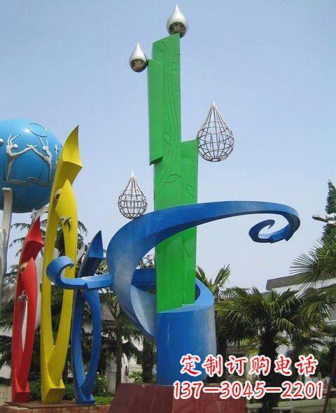 三明不锈钢水滴雕塑非凡的艺术美学