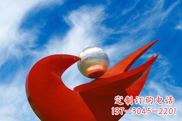 三明“和平鸽”用不锈钢大型雕塑抒发爱与和平