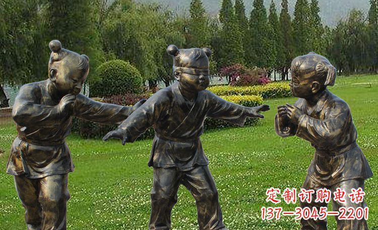 三明儿童的心灵世界——不锈钢儿童雕塑