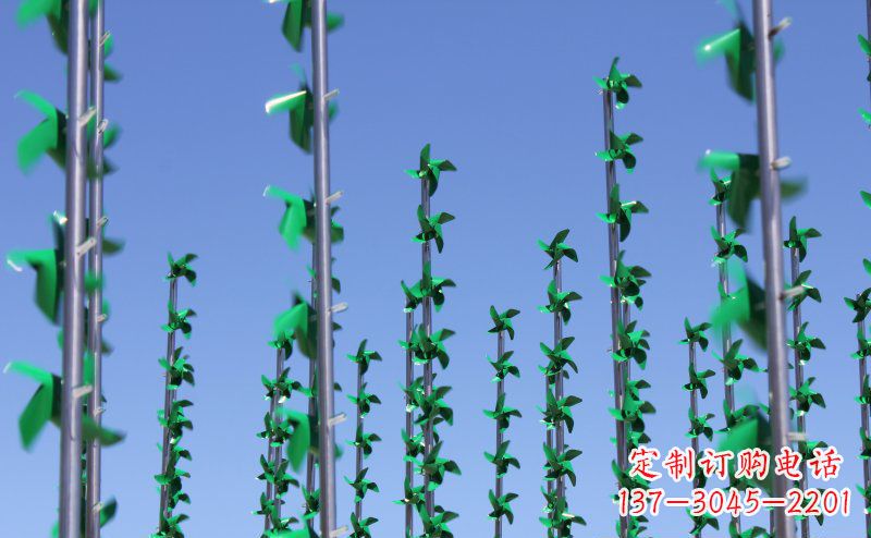 三明不锈钢风车雕塑灵动而又精致