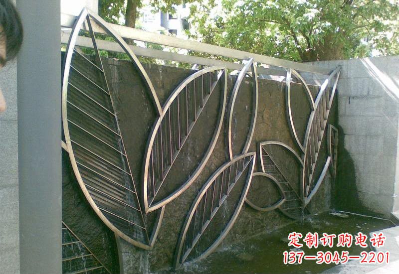三明不锈钢树叶雕塑——艺术与科技的完美结合