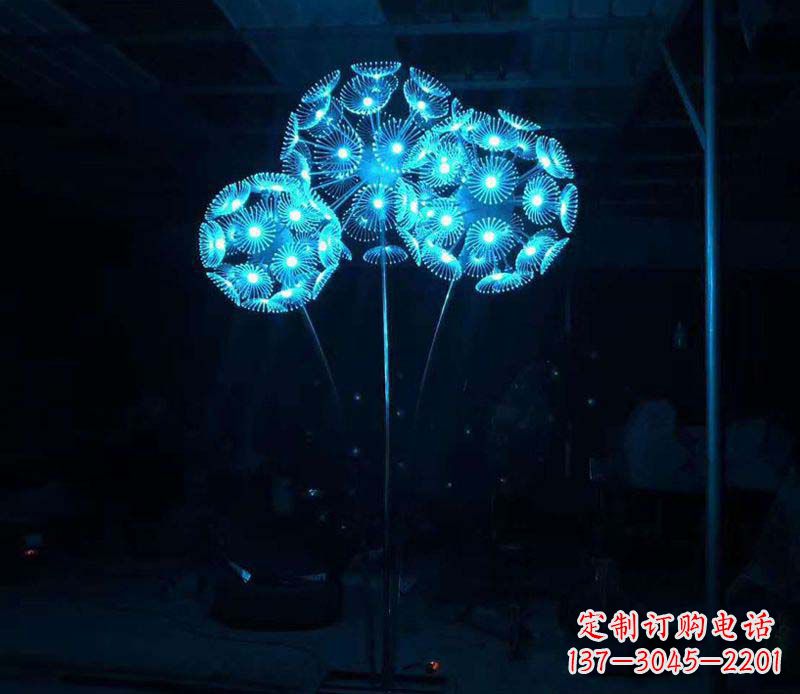 三明不锈钢蒲公英雕塑——象征着美丽的自由