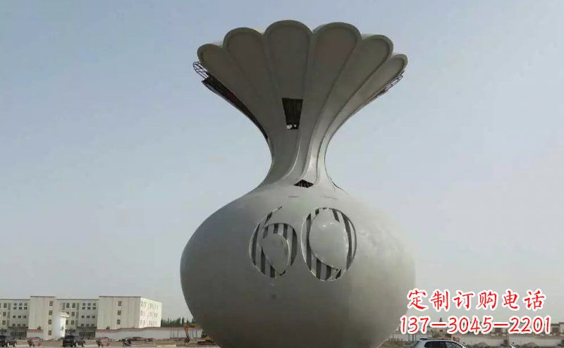 三明不锈钢花篮雕塑精美绝伦