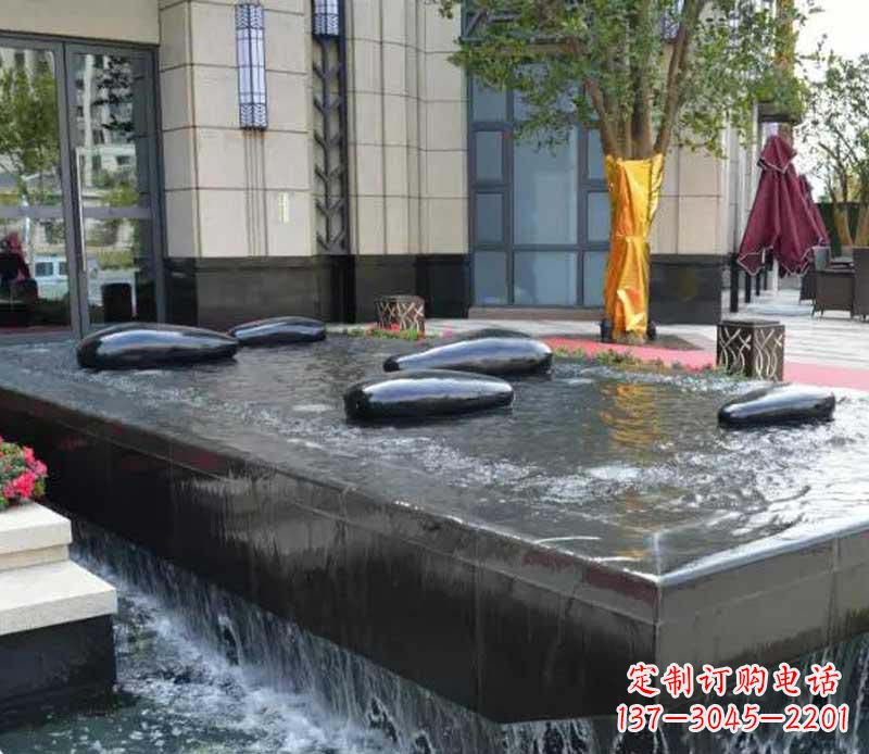三明不锈钢景观异形水滴雕塑