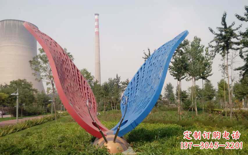 三明不锈钢镂空七星瓢虫雕塑