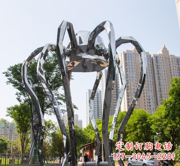三明精致的不锈钢螃蟹雕塑