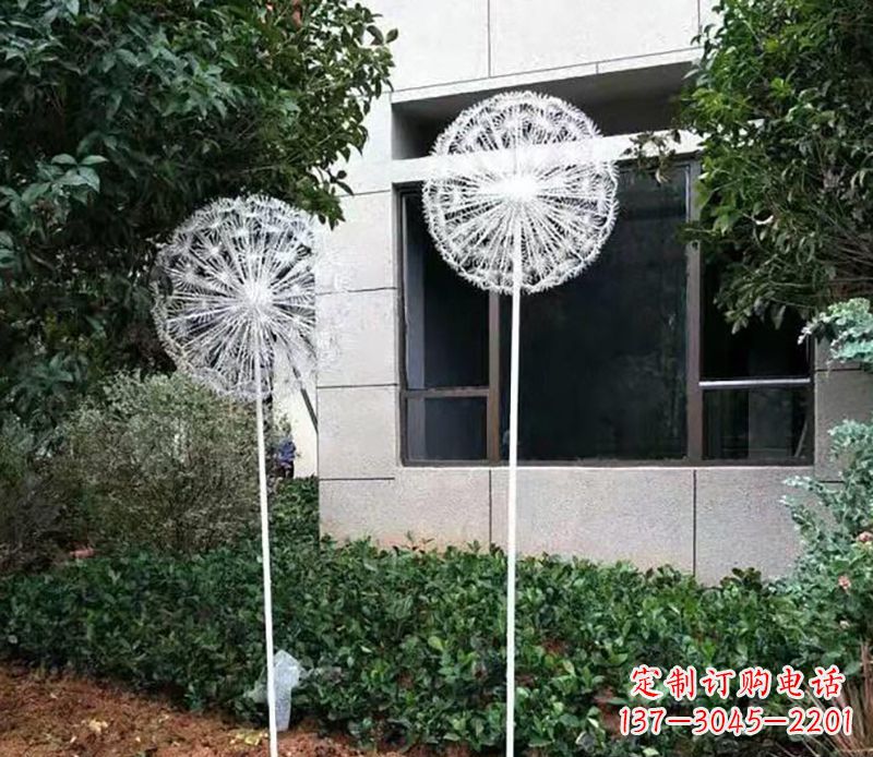三明不锈钢蒲公英雕塑绚丽多彩