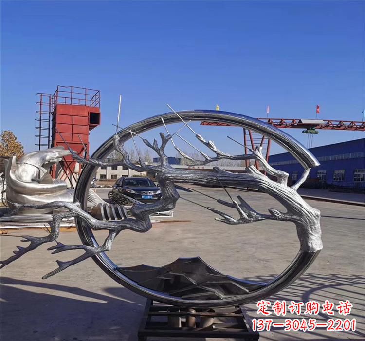 三明不锈钢树枝雕塑艺术与自然的完美结合