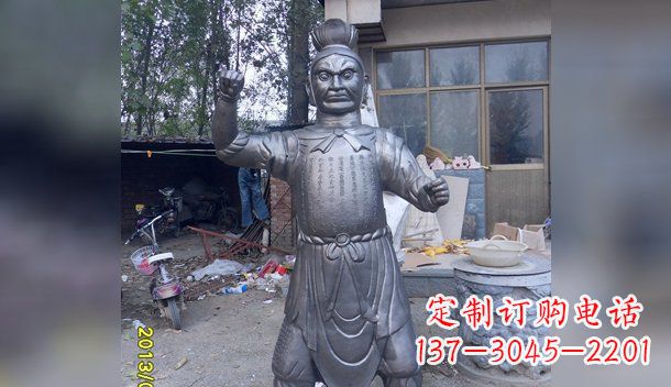 三明不锈钢四大天王雕塑神圣守护者