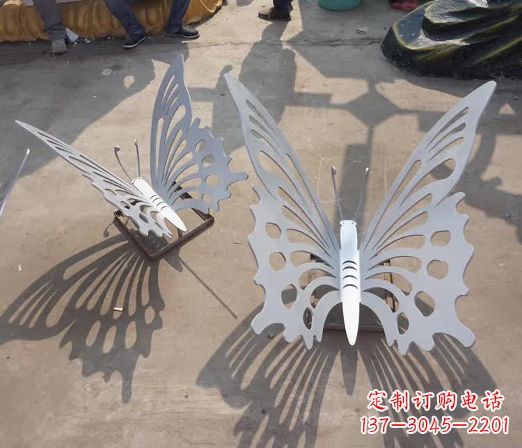三明不锈钢铁艺蝴蝶雕塑艺术精灵的魅力