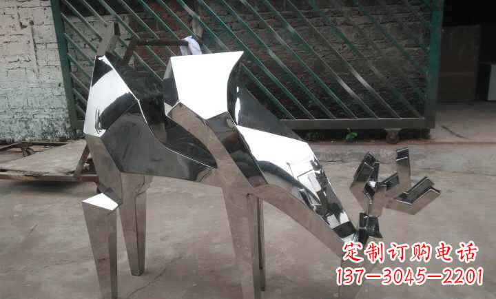 三明不锈钢小羊雕塑艺术的精髓