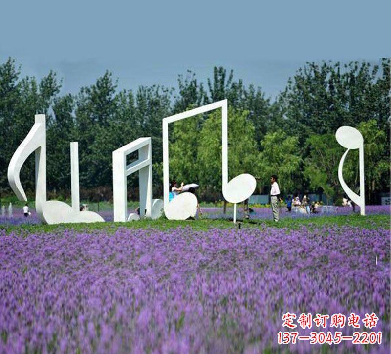 三明不锈钢音符雕塑音乐与艺术的完美结合