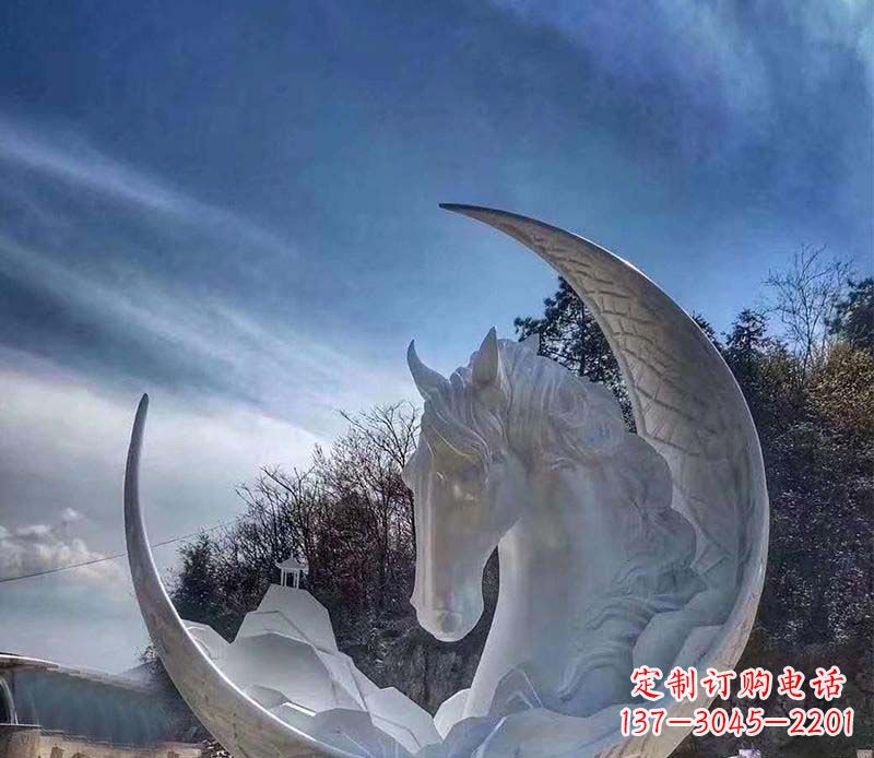 三明不锈钢月亮雕塑一种独特的艺术品