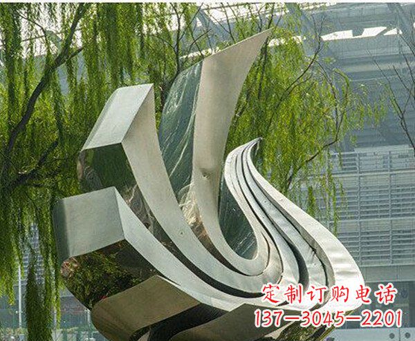 三明鸽子雕塑以不锈钢作为材料的动物雕塑
