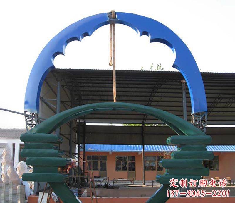 三明精致的不锈钢圆环雕塑