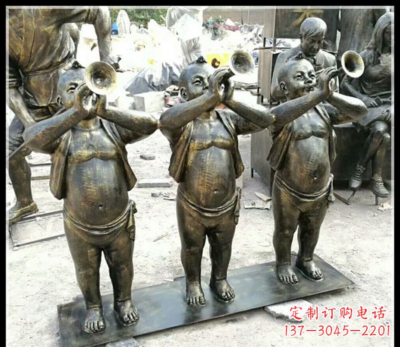 三明儿童雕塑弘扬传统文化