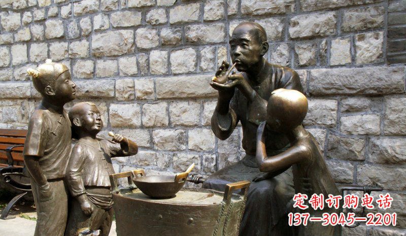 三明糖果街的精美雕塑