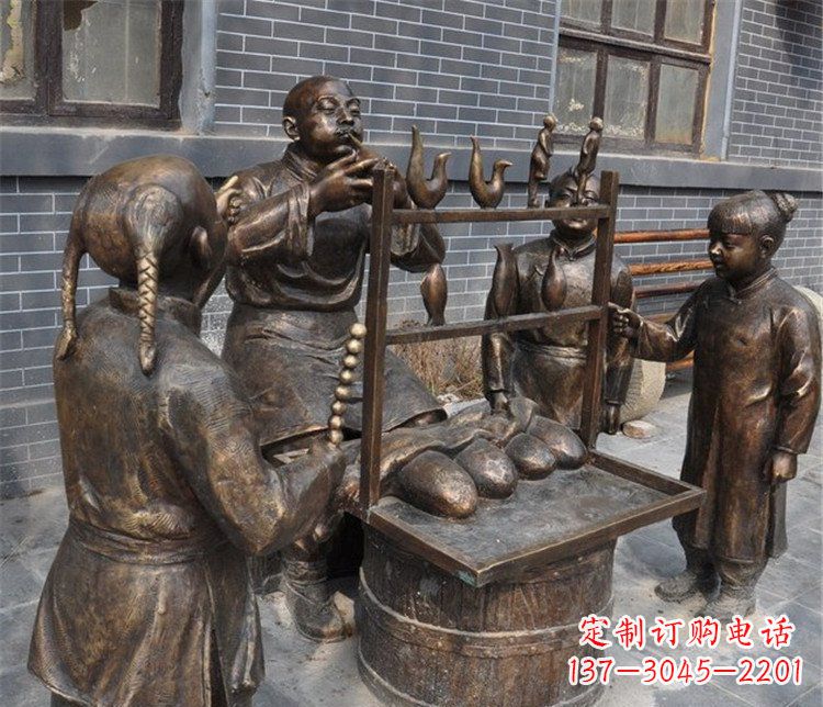 三明糖人雕塑——街边温馨的小情调