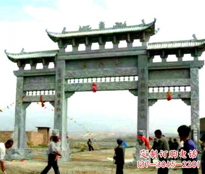 三明该牌坊雕塑