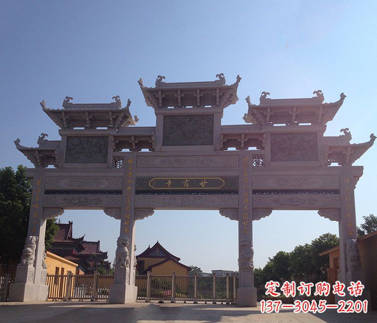 三明牌坊雕塑——传承民间艺术的精髓