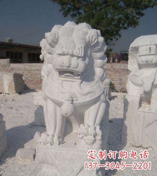 三明精美大理石狮子雕塑