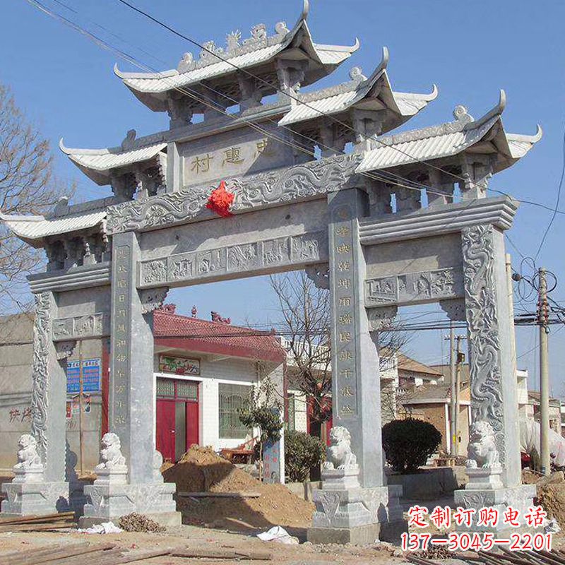 三明大理石牌坊石雕艺术