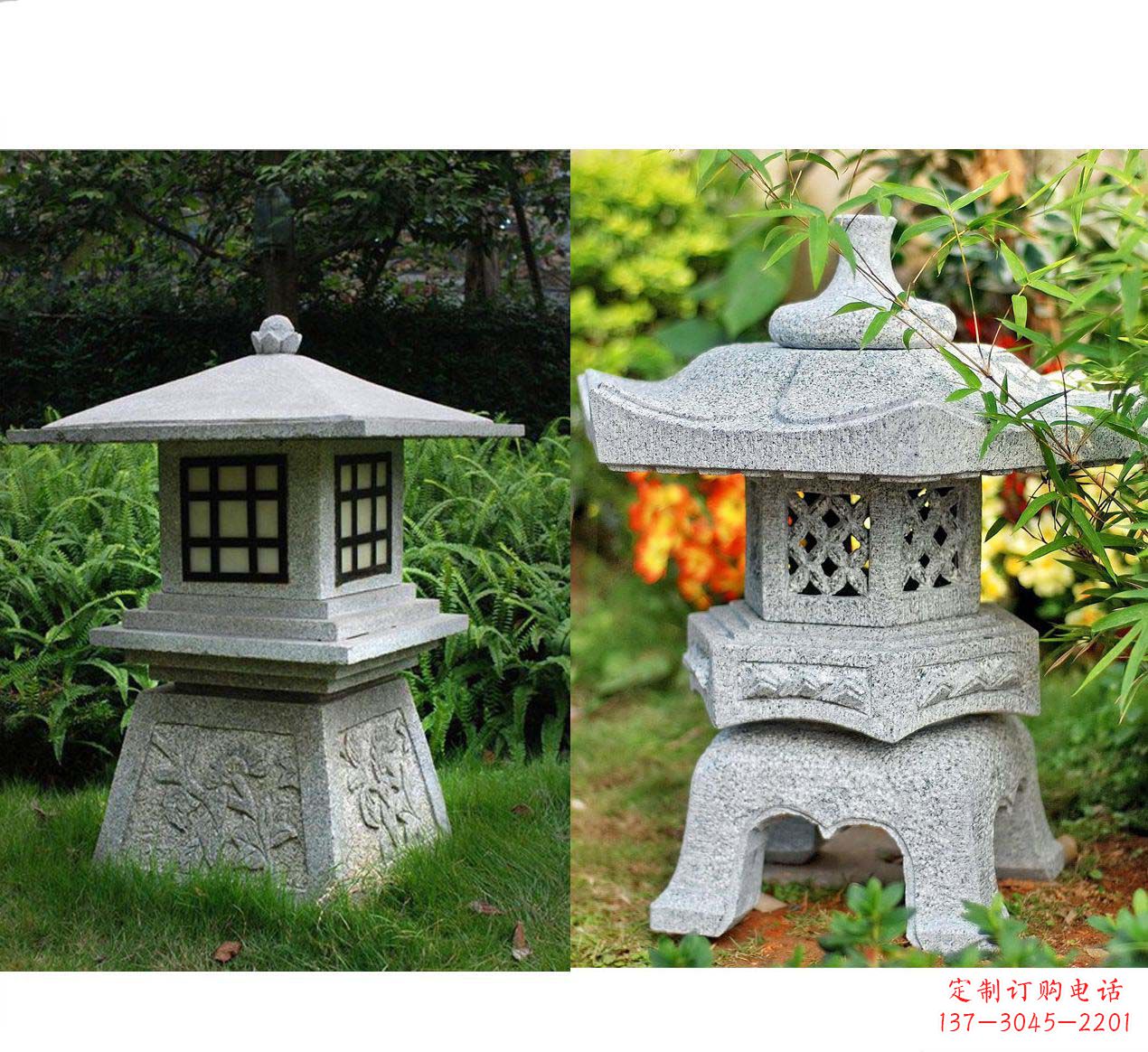 三明精美大理石石灯雕塑