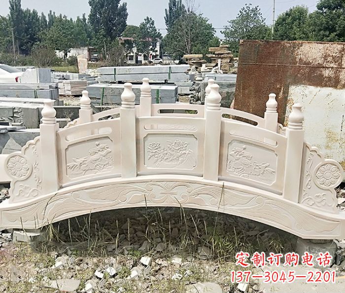 三明大理石小型拱桥雕塑