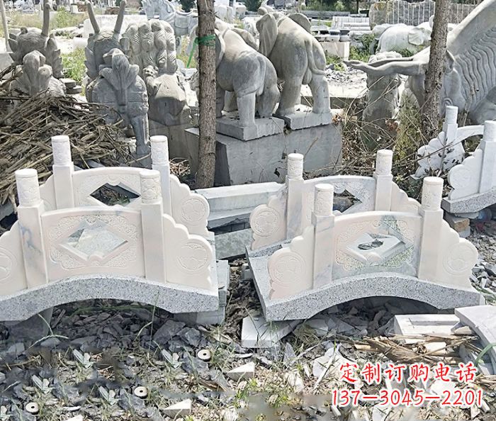 三明精美大理石拱桥雕塑