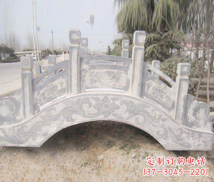三明精美大理石小型拱桥石雕