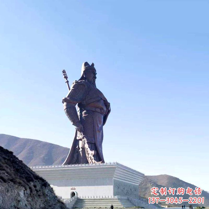 三明关公铸铜雕塑——传承三国历史文化的精美雕塑