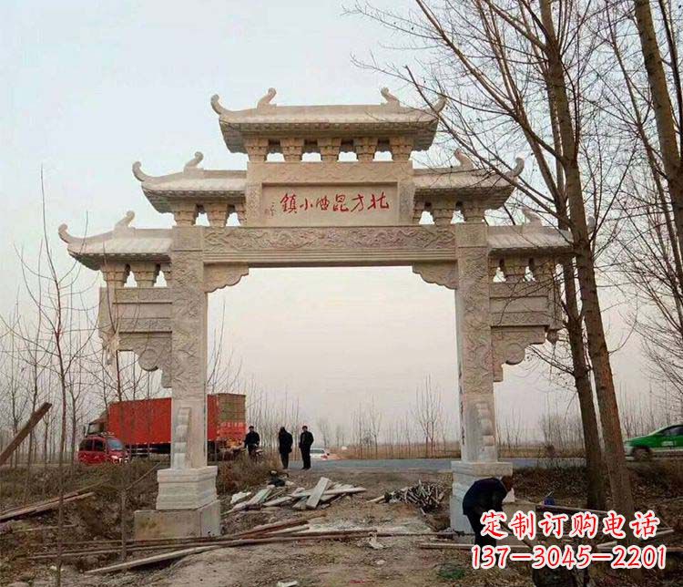 三明大理石牌坊石雕