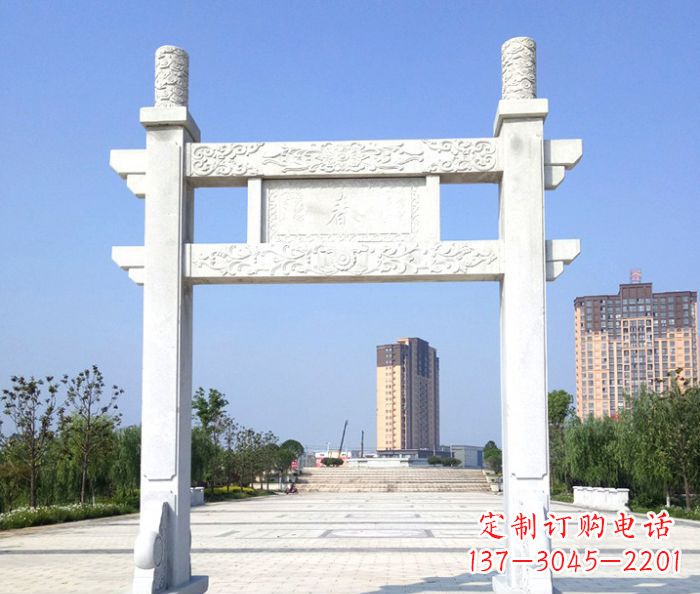 三明石牌楼雕塑——精美的浓缩艺术