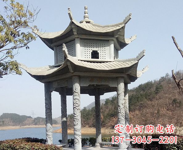 三明古典凉亭石雕