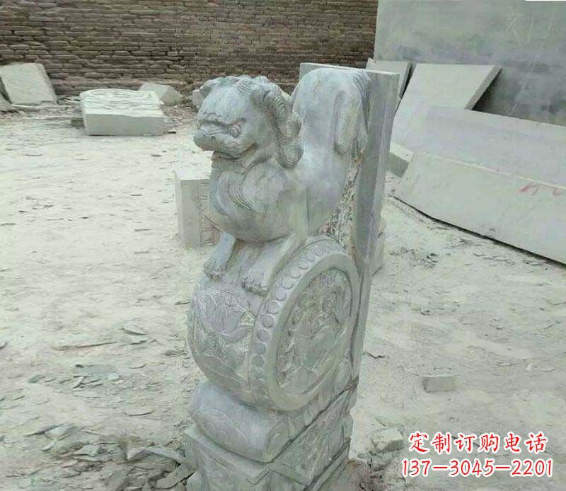 三明精美石门墩雕塑,缔造绝色佳作