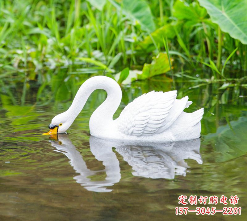 三明欧式天鹅石膏雕塑