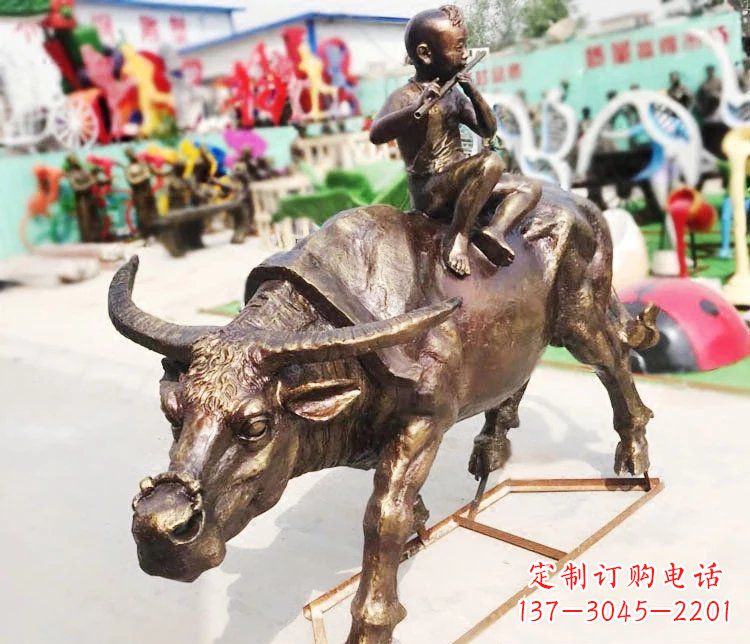 三明牛郎雕塑精美绝伦的铜雕艺术