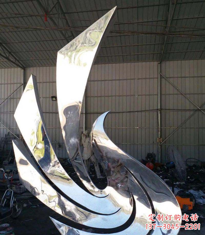 三明精巧不锈钢和平鸽雕塑