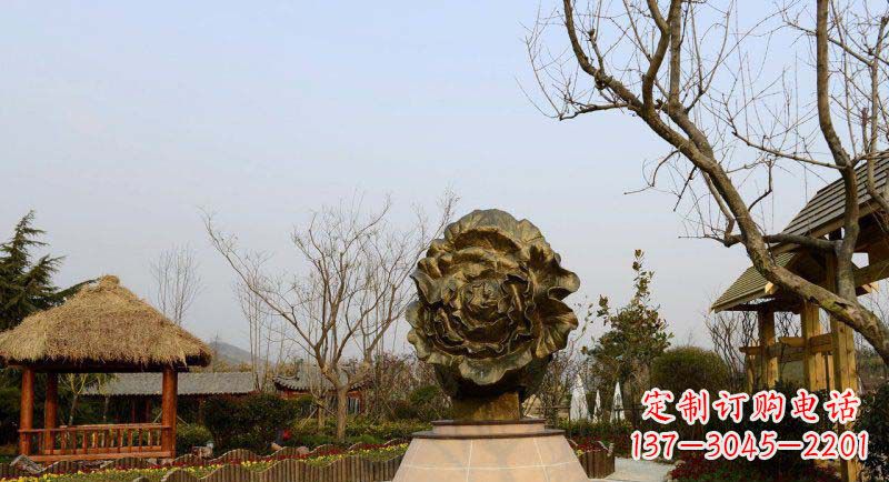 三明公园大白菜景观铜雕