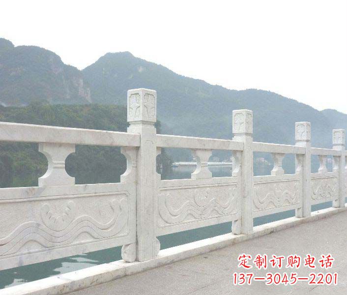 三明高品质公园大理石栏板景观石雕