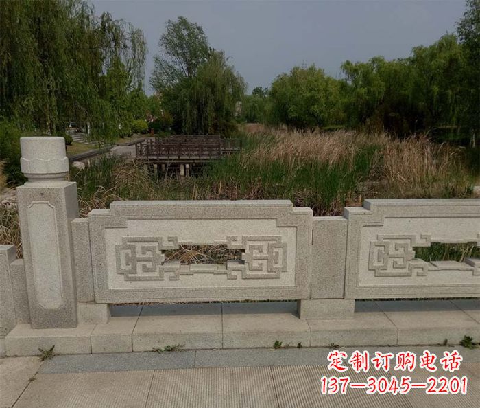三明公园大理石栏板石雕 (5)