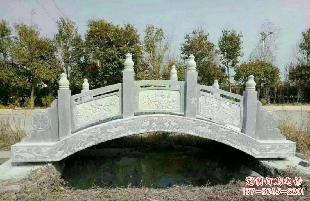 三明公园大理石桥雕塑