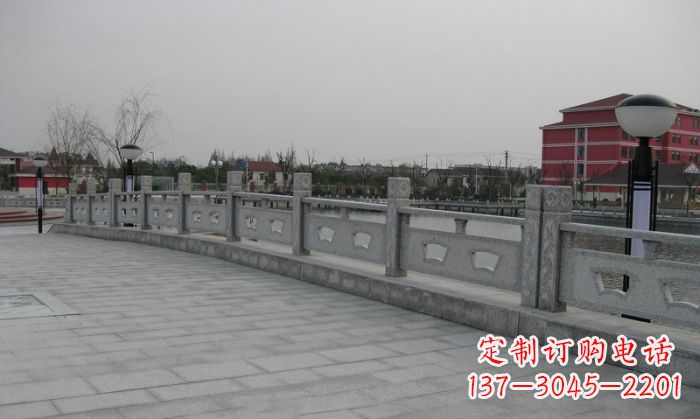 三明公园仿古石栏板 (2)