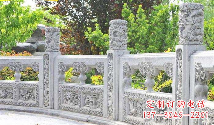 三明公园仿古石栏板雕塑